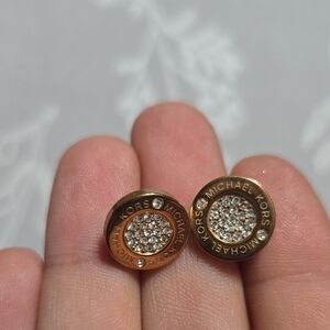 Michael Kors Rose Gold Earrings